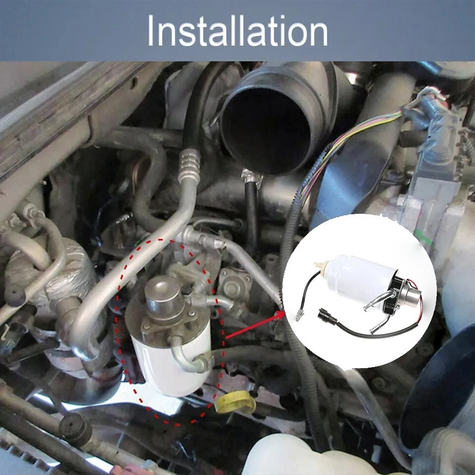 Корпус топливного фильтра 12642623 для 2005-2012 Silverado Sierra 6,6 л Duramax Diesel - Изображение 4 из 4