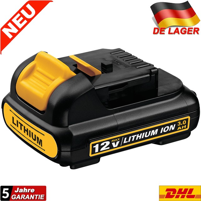 Аккумулятор dewalt dcb123