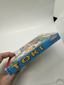 Toki Nintendo NES Game Complete in Box Original CIB  Rare!