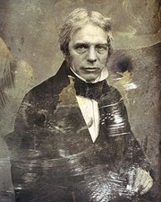 DAGUERREOTYPE PORTRAIT OF MICHAEL FARADAY 8x10 GLOSSY PHOTO PRINT