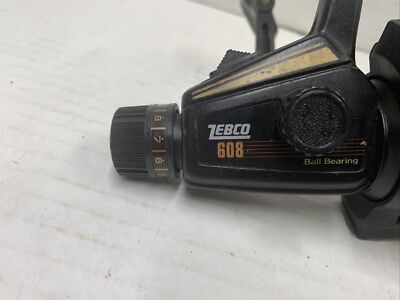 Vintage Zebco 608 Fishing Reel 1986 USED Condition | eBay