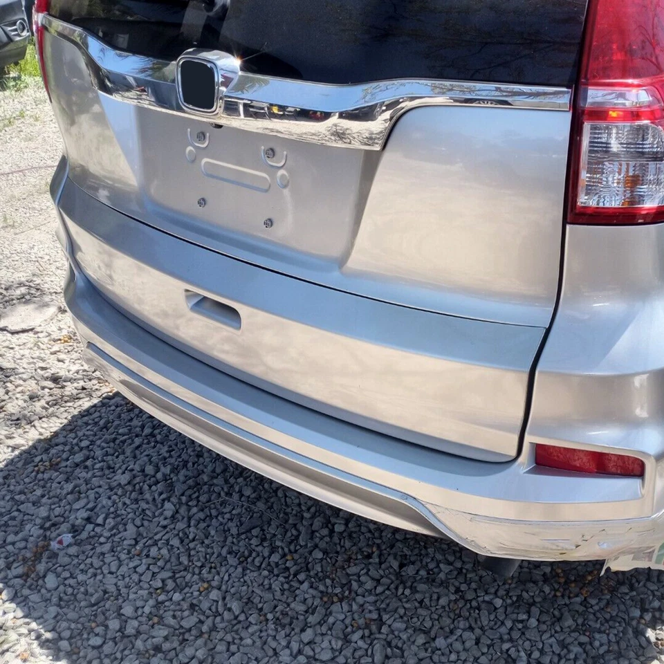 Nova tampa traseira inferior preta moldura substituição direta ajuste para Honda CR-V 2015-2016 - Imagem 4 de 4