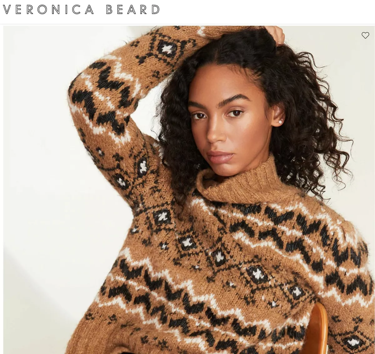 Veronica beard chase sweater cheap