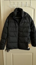 Nwt The North Face Women's Down Coat Jacket Black Sz 3xl Tttg Removable Hood