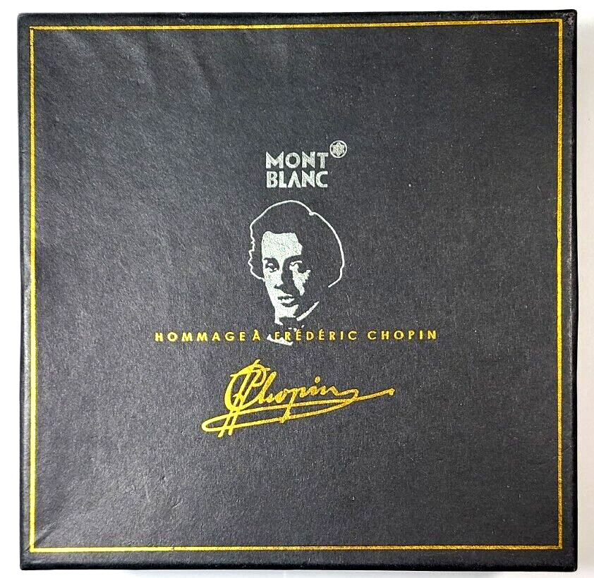 Montblanc Chopin Special Edition 2 Ball Point Pen and Clock Holder