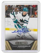 2024/25 Shakir Mukhamadullin Upper Deck Overtime Autograph Rookie SP Card # 85