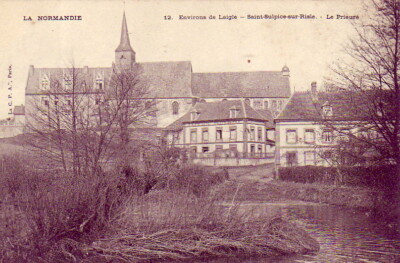 CPA 61 Orne Alençon SAINT-LEONARD-DES-BOIS Pont Neuf TOURING-HOTEL J. TARDY 1910