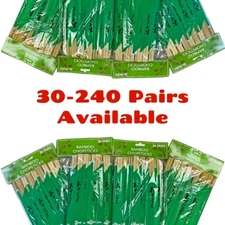 Chopsticks Disposable Take Out Individually Wrapped Party Chinese Japanese