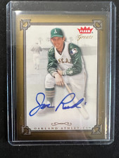 2004 Fleer Greats Of The Game Joe Rudi Auto Oakland A's Autograph