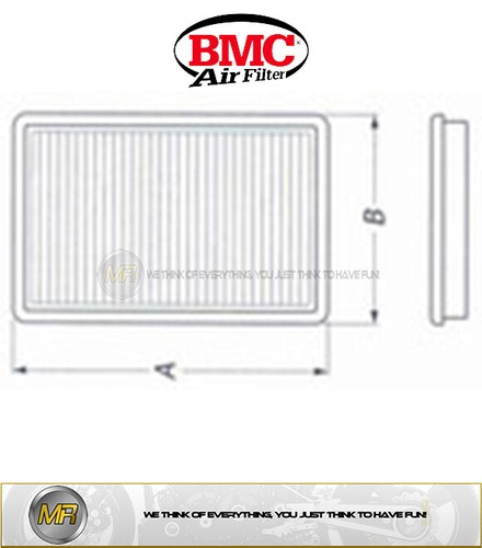 FILTRO ARIA AUDI Q5 (8R) 2.0 TDI Quattro 2013 2014 2015 2016 2017 BMC CV 150 - Imagen 2 de 2