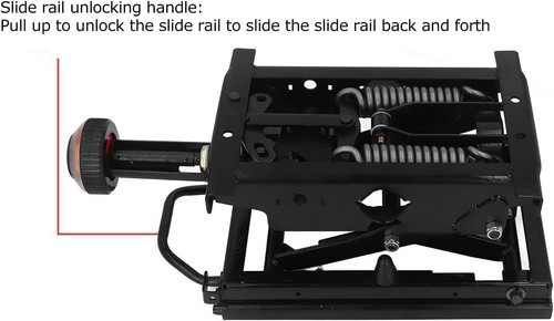 Mechanical Suspension Base, Universal Truck Seat Damping Base with Front Handle - Picture 3 of 6