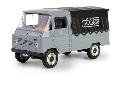 FSC Żuk (Zuk) (Beetle) Spolem Polish Car Model Toy Grey Diecast 1:43 Scale Daffi