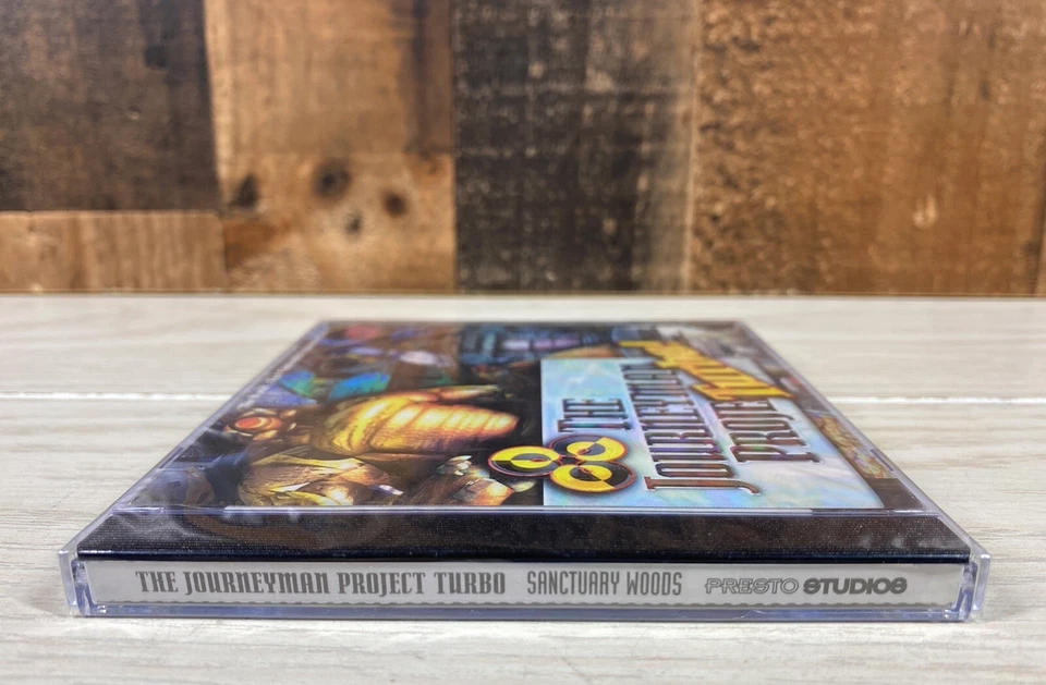 THE JOURNEYMAN PROJECT TURBO - (Vtg 1994 Windows 3.1 PC Video Game) NEW SEALED - Image 2 of 4