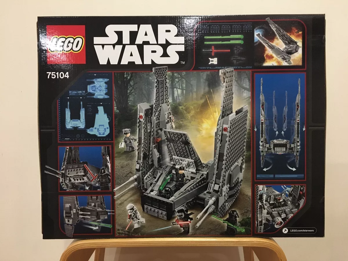 LEGO Star Wars 75104 Kylo Command Shuttle NISB NEW SEALED UNOPENED