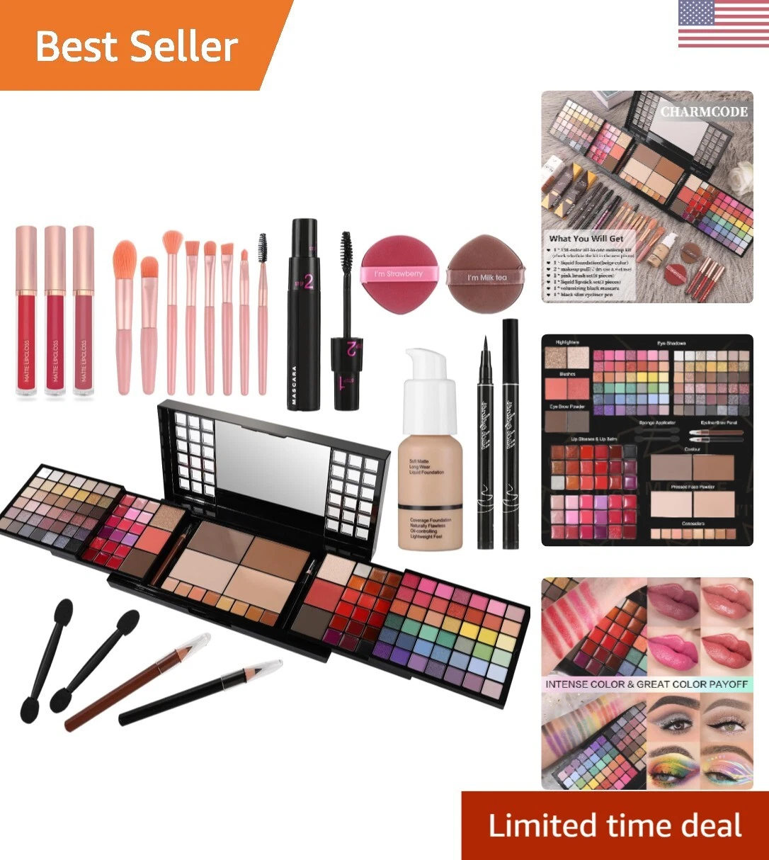 Full Makeup Kit, Makeup Sets for Women Full Kit, All in One Make Up Gift Set ...