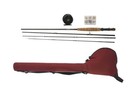 Sage Fly Fishing Rod & Lamson Reel w/ Flies and Travel Bag - Used, Good