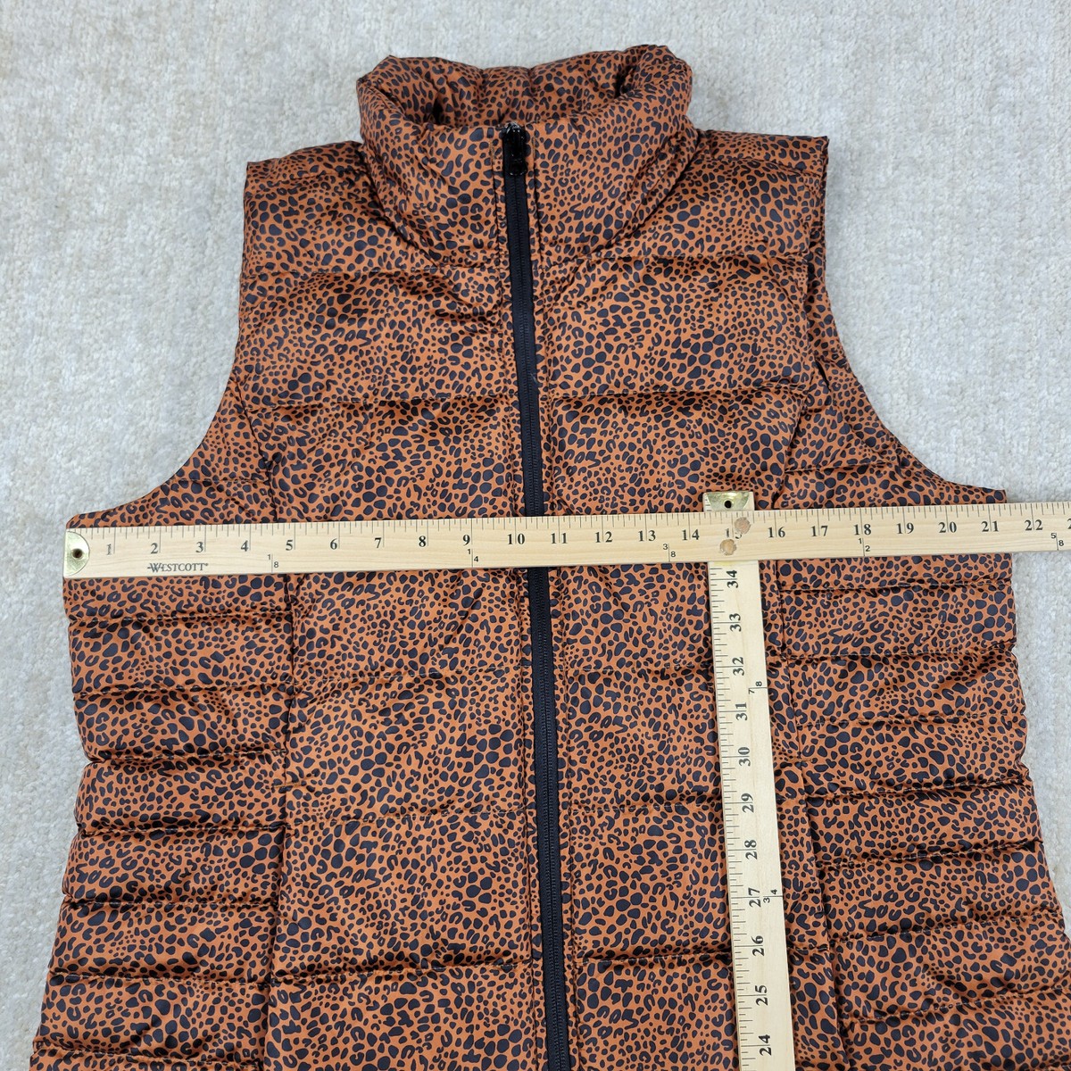 LANDS’ END Down Vest XXL Brown Women's Lands' End Vests | Nordstrom