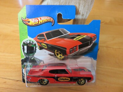 Modellauto Buick GSX `70 1970 rot 249/250 2013 Hot Wheels OVP Milodon