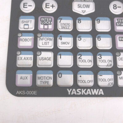 AKS-001E, Yaskawa Motoman JZRCR-APP01-1 Membrane Keypad / Keysheet AKS-001E, Yaskawa Motoman JZRCR-APP01-1 Membrane Keypad / Keysheet