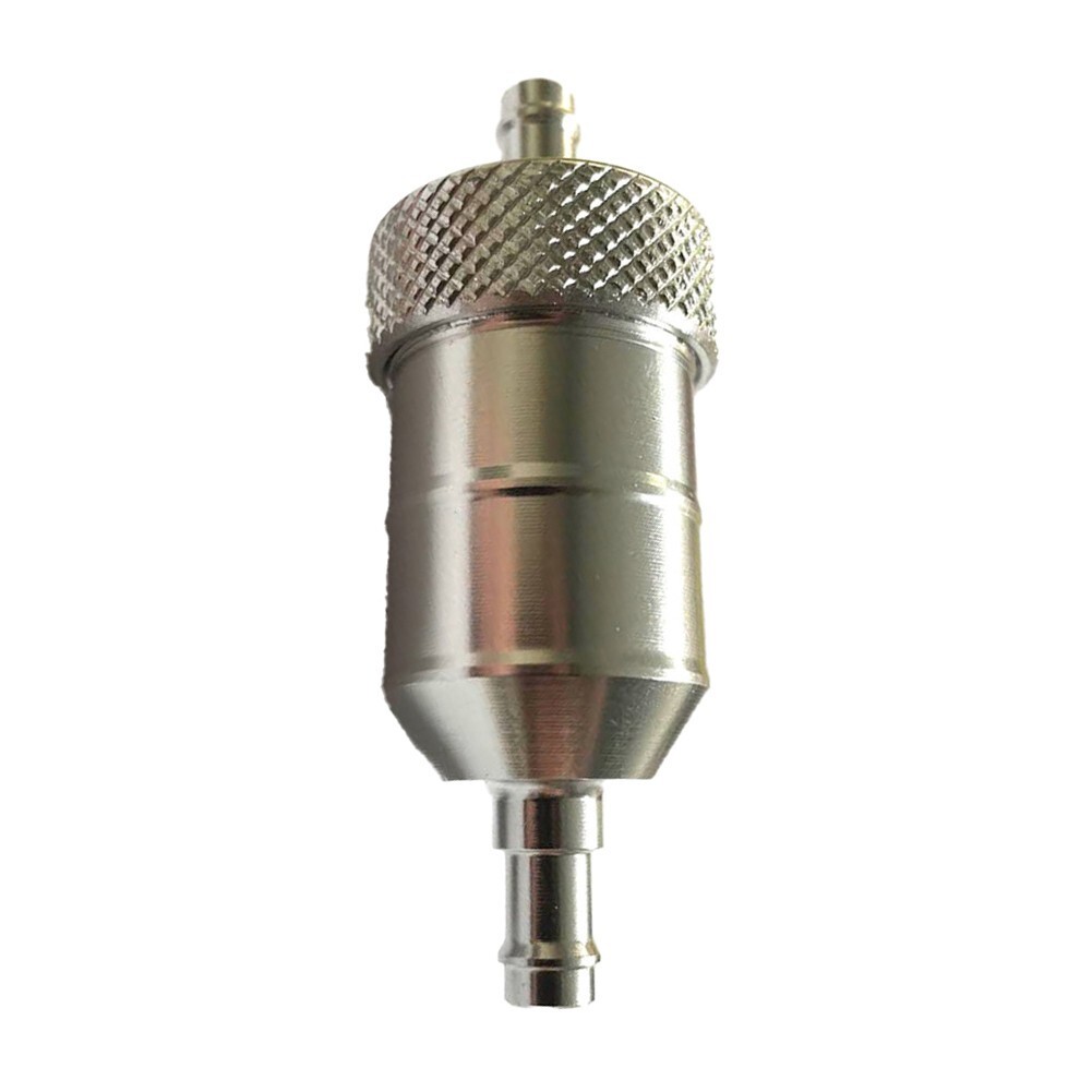 Universal Motorcycle Inline Fuel Filter 8mm 5/16 Inlet & Outlet