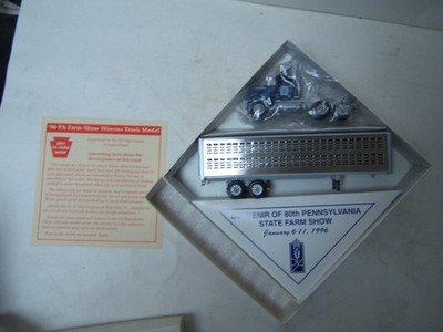 Winross Pennsylvania State Farm Show 1996 80th Livestock Carrier MIB