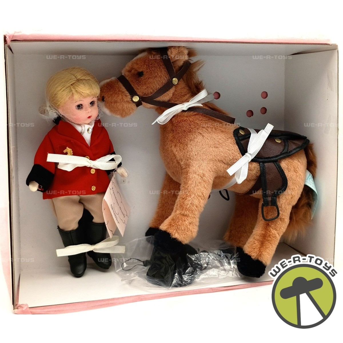 Madame Alexander Equestrian Wendy With Horse Plush 2002 Doll No