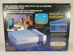 &curren; Nintendo Nes Control Deck Console System &curren; In Box Controllers Wires Work Mario