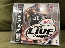 NBA Live 2000 PS1 PlayStation 1 Game & Manual Only
