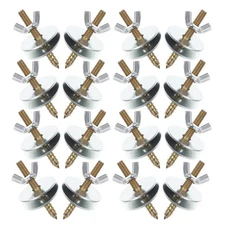  24 Sets Metal Screws for Birdcage’s Hardware Retaining Kit Perch