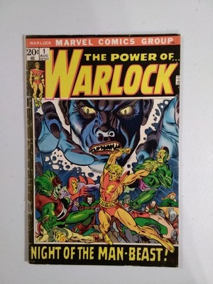 Warlock #1 (Marvel Comics August 1972) Good/VG