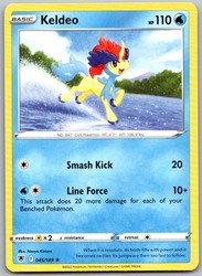 Keldeo 045/189 Astral Radiance Deck Exclusives Rare