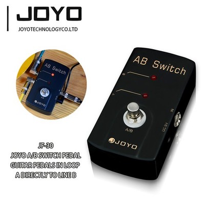 JOYO A/B Switch guitar pedal Switch Guitar Pedals in Loop A Directly to Line B