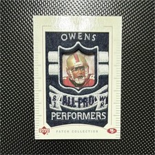 Upper Deck 2003 Patch Collection Terrell Owens All-Pro Performers Patch #158