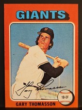 1975 Topps Mini #529 Gary Thomasson GIANTS