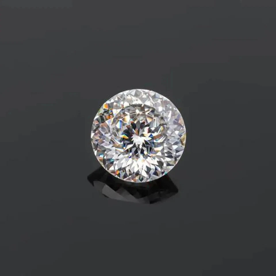 Certified 1.04Ct Natural White Diamond Round Portuguese Cut D Grade VVS1 Clarity - Image 4 of 4