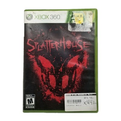 Splatterhouse Case & Game Only Xbox 360 Tested Working