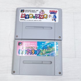 Nintendo Famicom Console & Super Famicom SFC Set with 8 games Authentic Japan