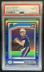 2024 Panini Donruss Drake Maye Optic Rated Rookie Preview Holo #379 PSA 10