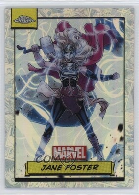 2024 Topps Chrome Marvel Refractor Jane Foster #22 1b9b