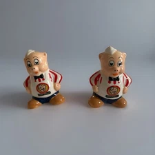 Piggly Wiggly Salt & Pepper Shakers w/ Original Box – Pig Mascot Collectible