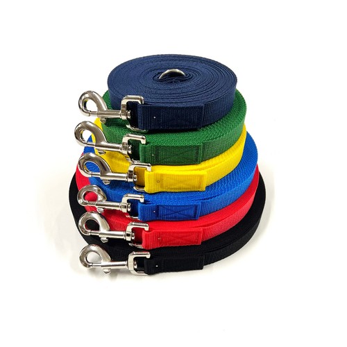 Dog Training Lead Tracking Line 1m - 30m Long Strong Recall Leash Made In UK