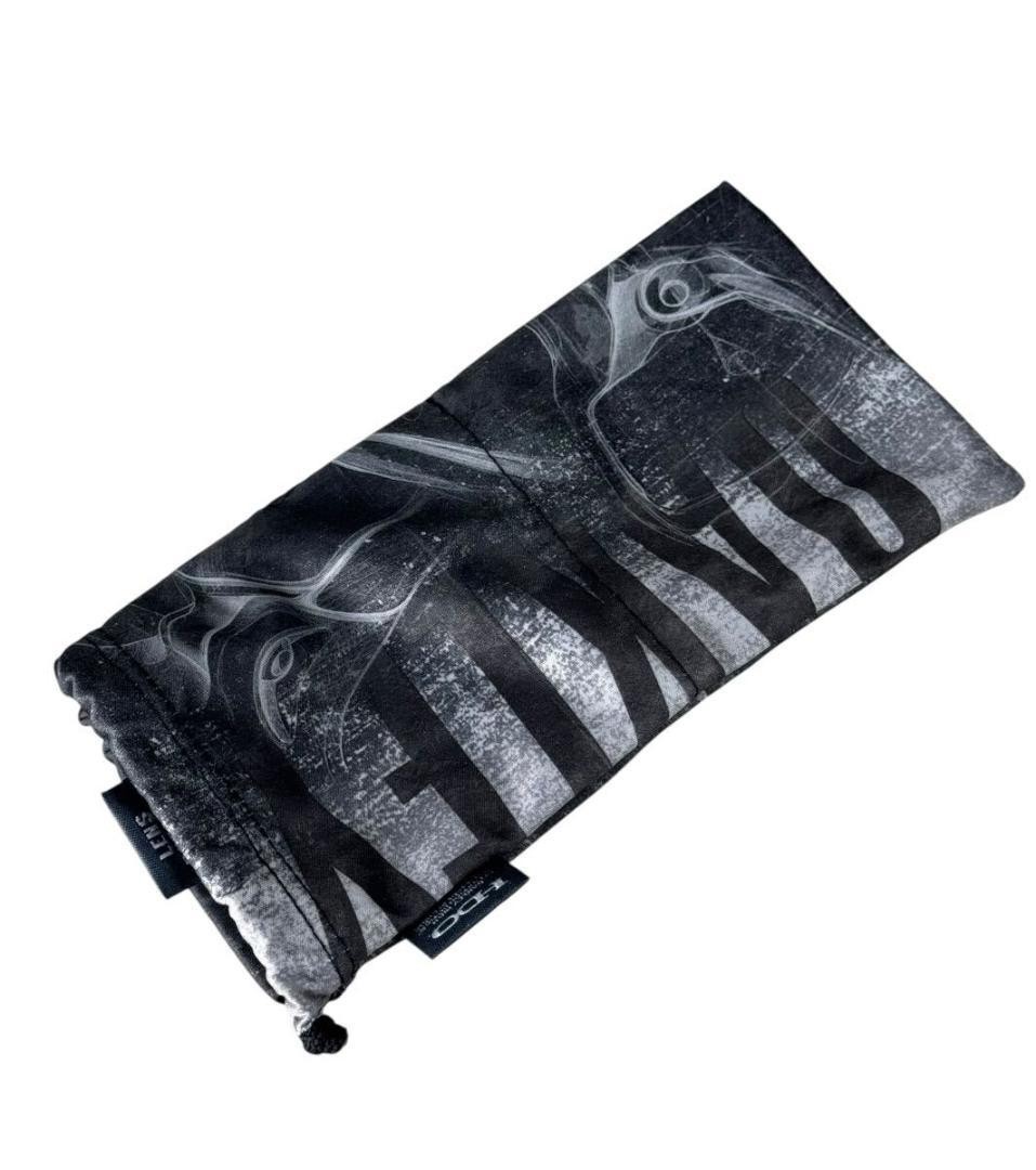 Oakley Split Jacket Black Silver Ghost Text Fashi… - image 7