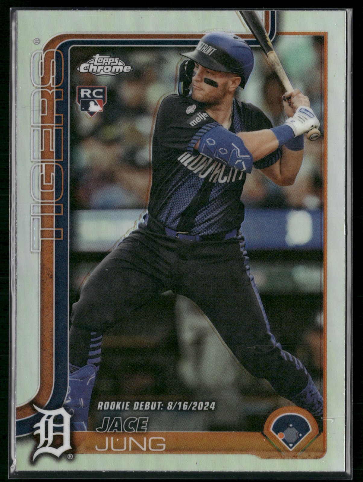 2025 Topps Chrome Update #USC121 Jace Jung Refractors