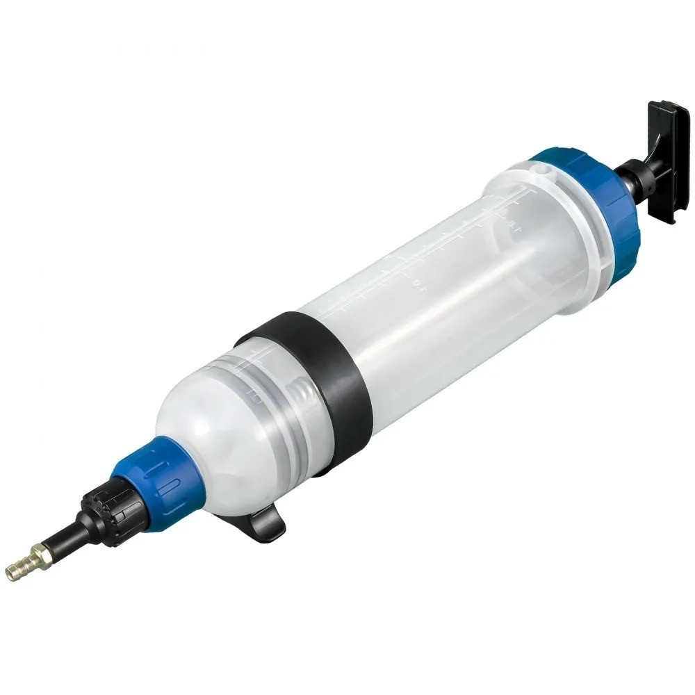 Extracteur liquide frein 1,5L anti-goutte pour vider les réservoirs sans salir