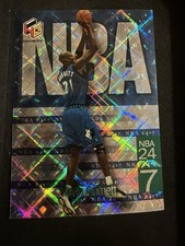 1999 UD HoloGrFX KEVIN GARNETT #N4 NBA 24/7 Holographic Rare Insert HOF