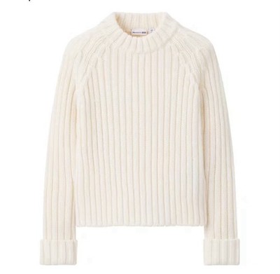 JW Anderson Pullover Knit Sweater Off White Size L