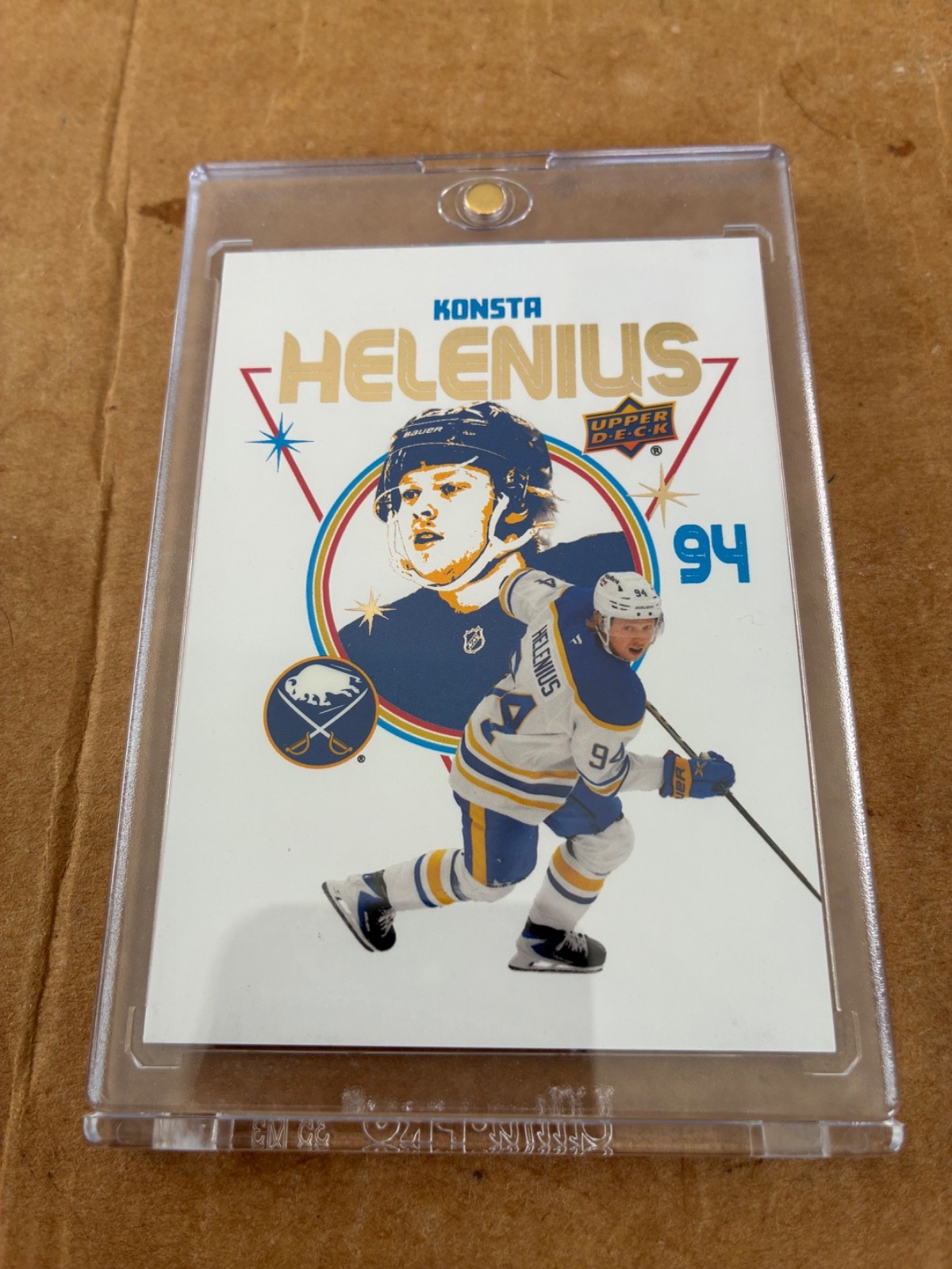 2026/27  UD HOCKEY KONSTA  HELENIUS BOOTLEG CARD SSP VERY RARE