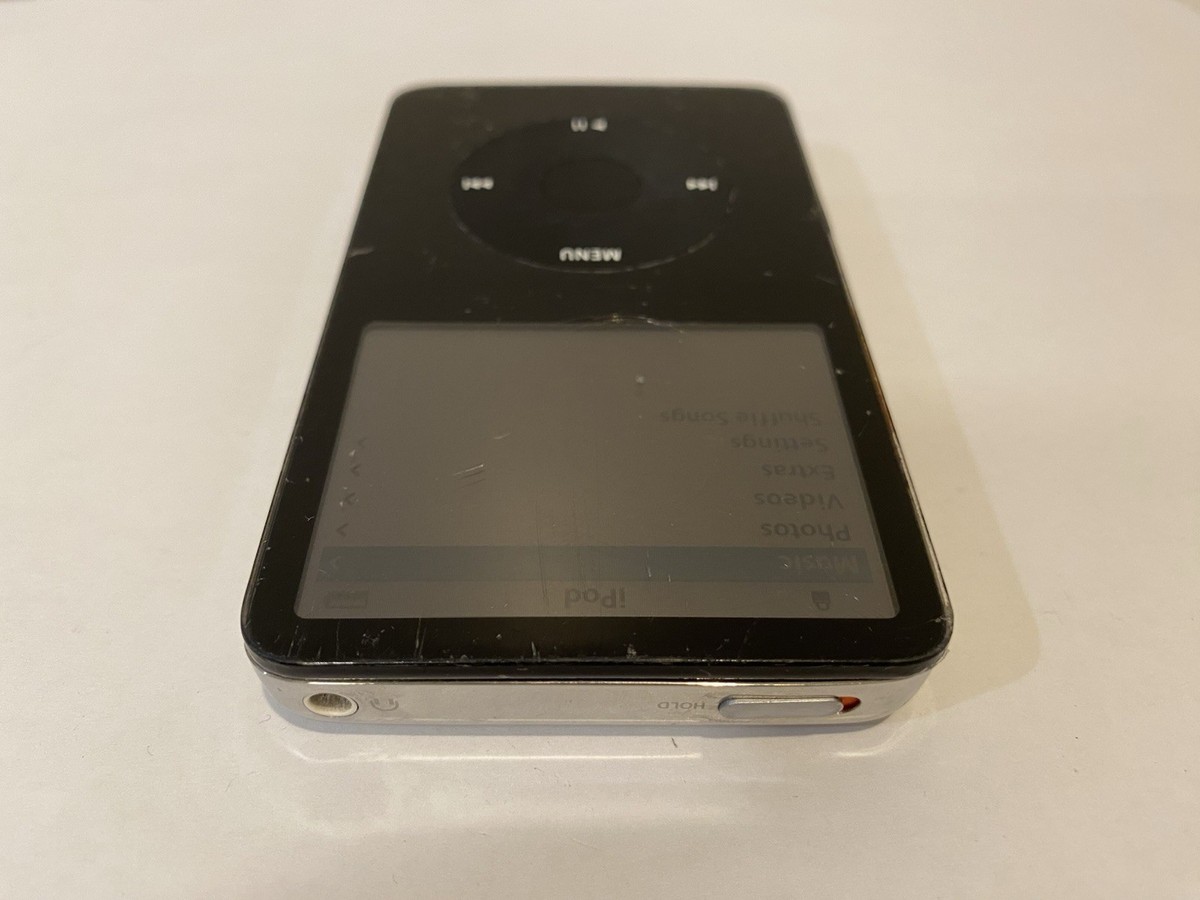 Apple iPod Classic 5th Generation Black 30gb A1136 for sale online