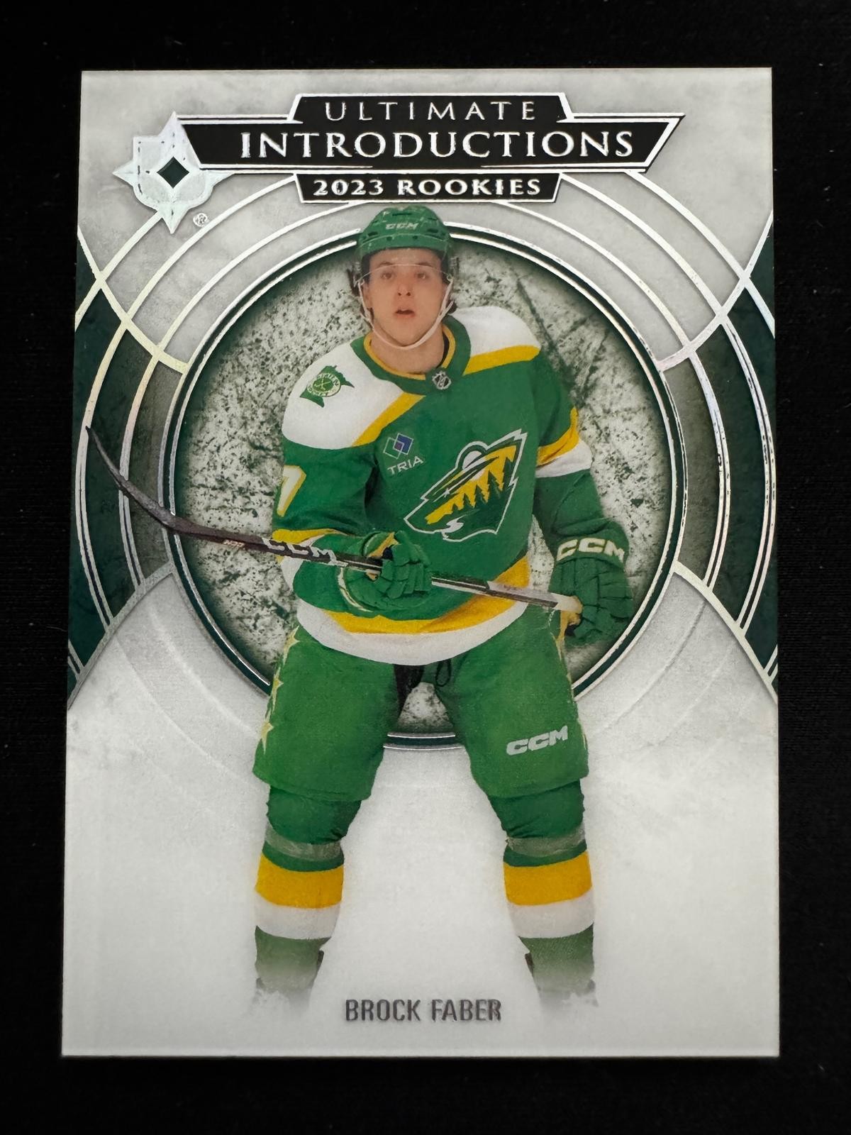 2023-24 Upper Deck Ultimate Collection #UI-4 Brock Faber Ultimate Introductions