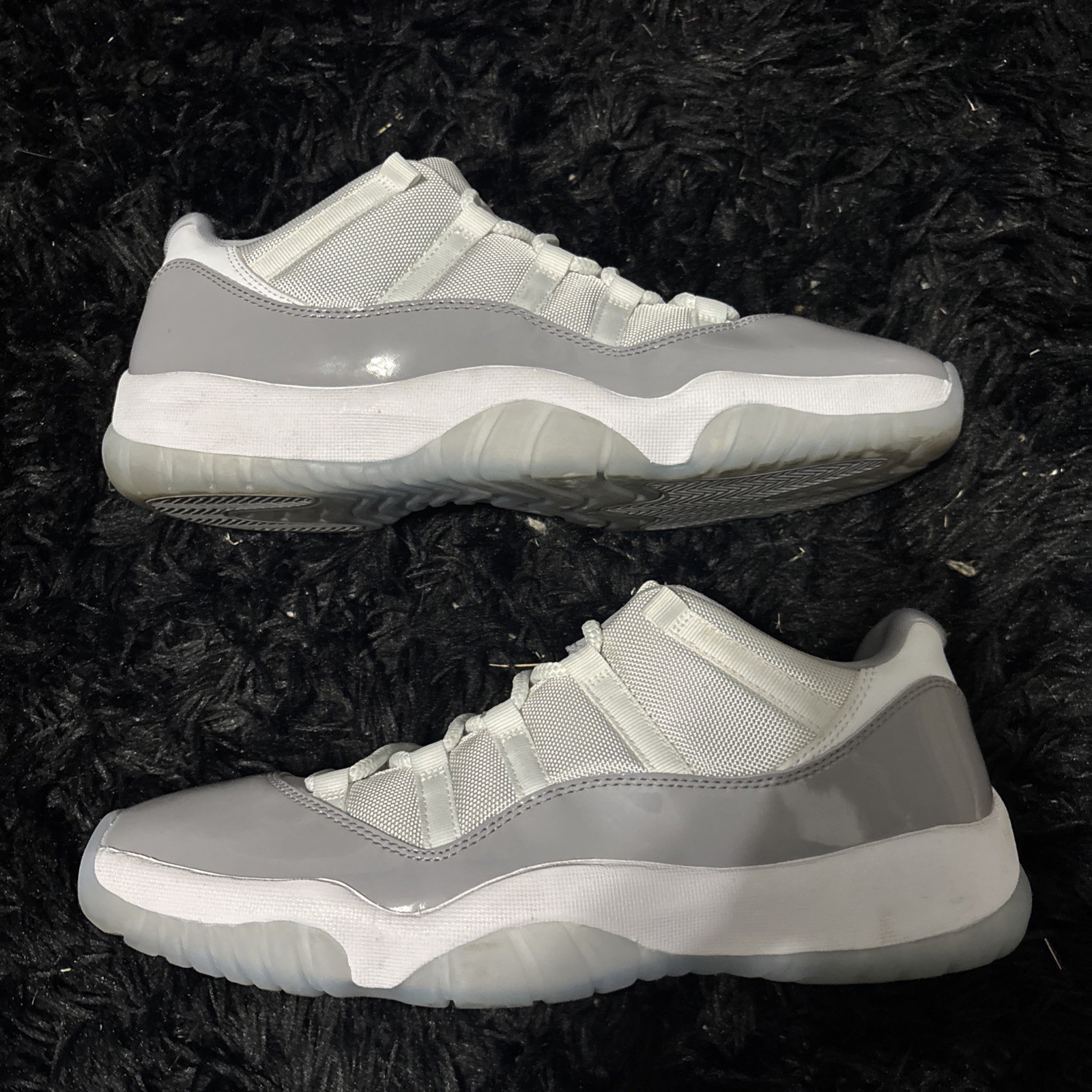 SAOLA Air Jordan 11 Sneakers Basse Uomo Grigio Cemento Taglia 12 Sneakers Uomo AV2187 140